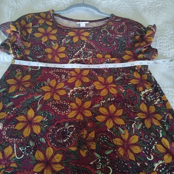 Lularoe floral dress size XXS - Picture 6 of 7